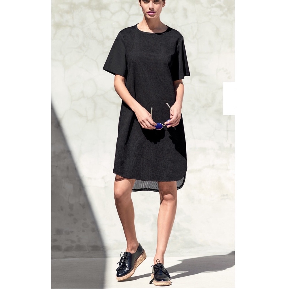 FINLEY SHAWN MESH DRESS